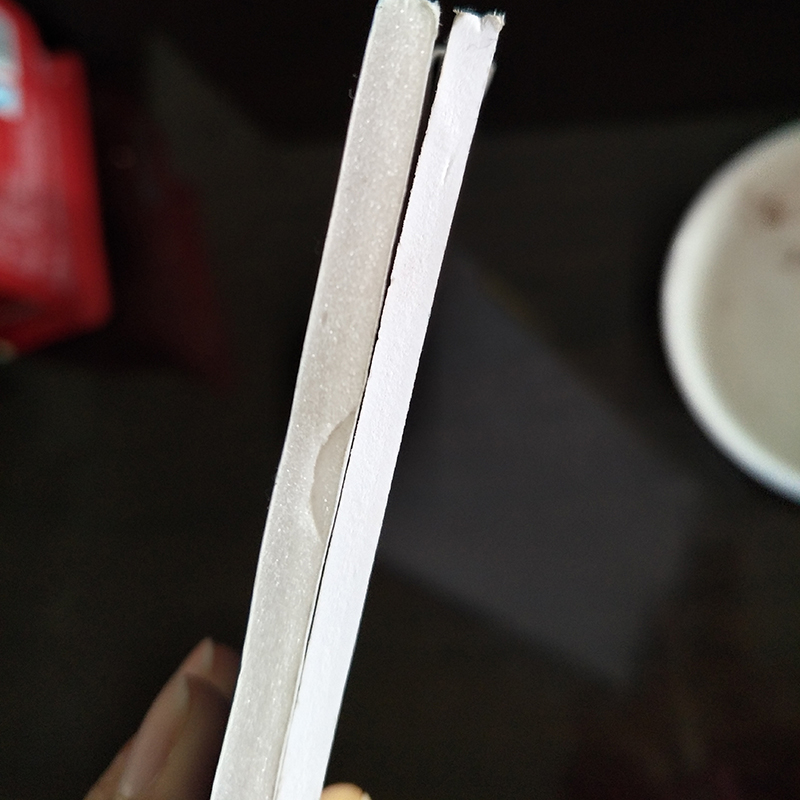 5MM厚度的PVC板和KT板细节展示图 密度 硬度