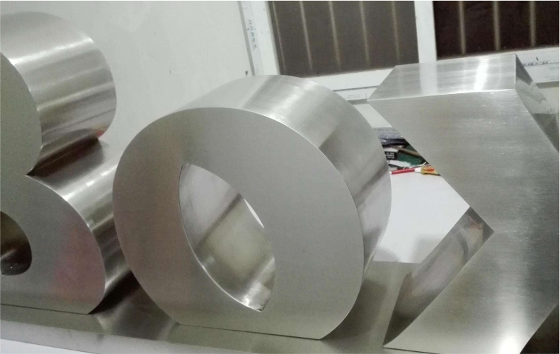 精工金属立体字不锈钢本色 立体造型摆桌面