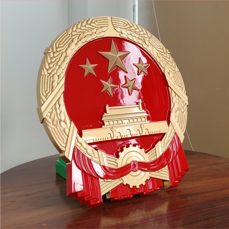 国徽徽标LOGO 铸铝铸造工艺 各种徽标LOGO