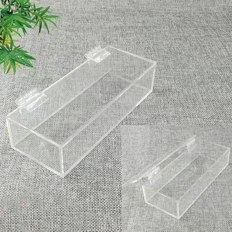 4MM厚度透明亚克力盒子+透明亚克力高联                  