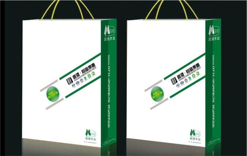 牛皮纸袋手提袋礼品袋外卖打包袋子服装烘焙餐饮可印LOGO