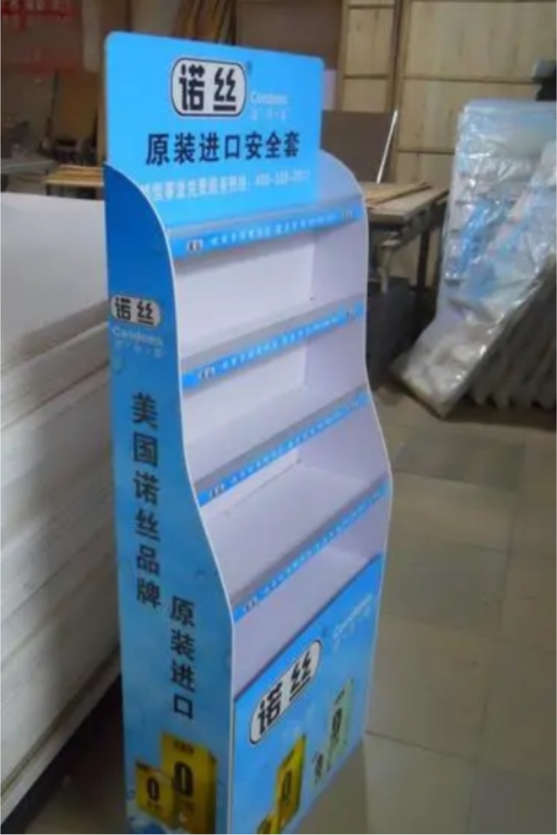 诺丝安全套货架产品展示架样品柜陈列架置物架多功能超市展示柜